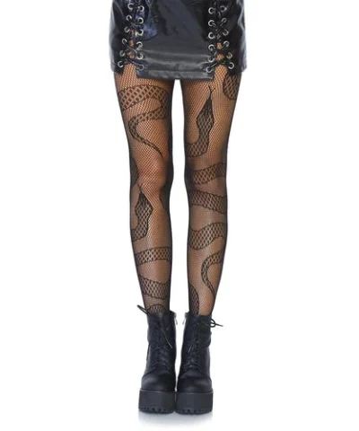 Leg Avenue Snake Net Tights Net & Lace Tights