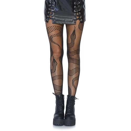Leg Avenue Snake Net Tights Net & Lace Tights