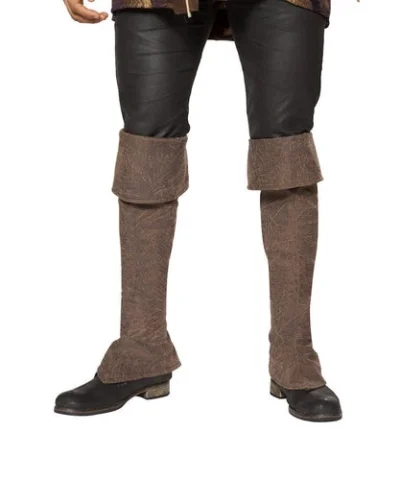 Roma Pirate Boot Covers With Zipper Detail
