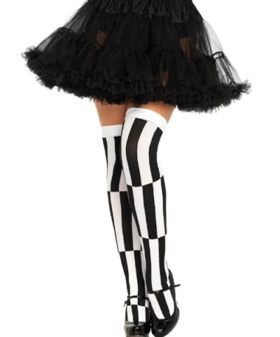 Leg Avenue Lilac Illusion Thigh High Stockings Halloween And Holiday Hosiery