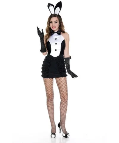 Music Legs Mrs. Tux Bunny Ladies Costume Animals