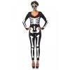 Leg Avenue Spooky Printed Glow In The Dark Skeleton Catsuit