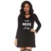 Legavenue More Boos Jersey Dress With Pockets Spooky