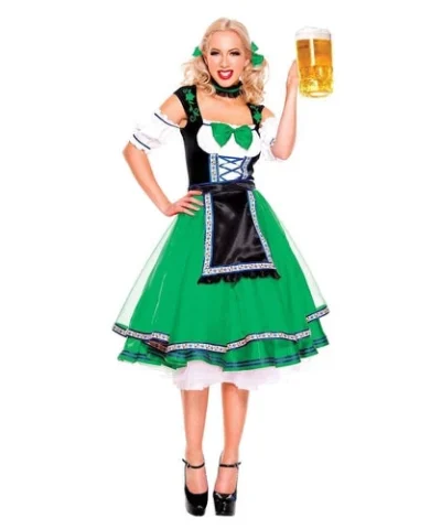 Music Legs Oktoberfest Beer Girl Costume