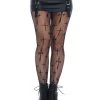 Leg Avenue Miki Worship Me Net Tights Halloween And Holiday Hosiery