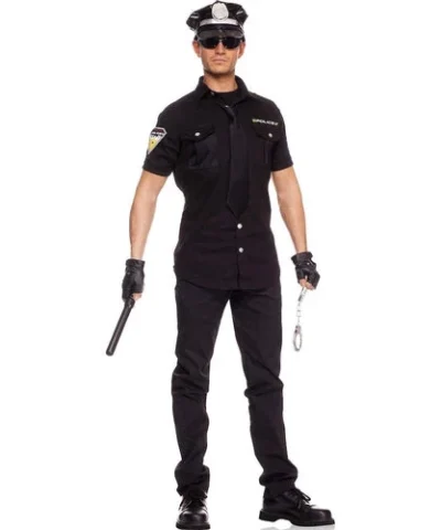 Music Legs Officer Arrest Me Mens Costume