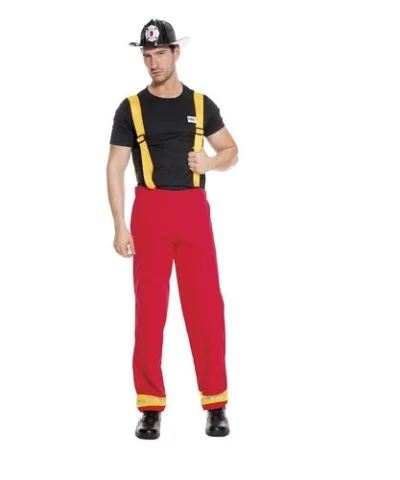 Music Legs Men's Firefighter Hero Costume Best Selling Products