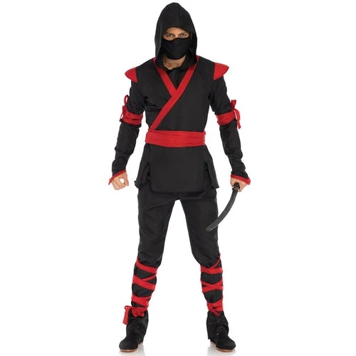 Leg Avenue Mens 5 PC Ninja Costume Mens Ninja