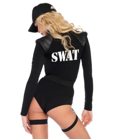 Leg Avenue SWAT Team Babe Costume Military & Uniforms