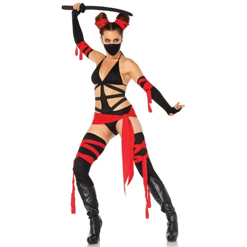 Leg Avenue Ladies Pirates Killer Ninja Costume