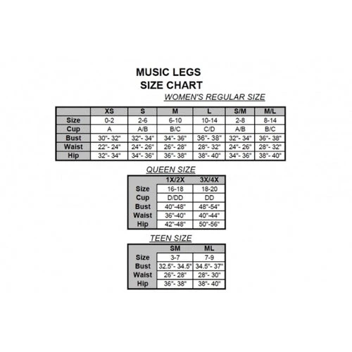 Music Legs Ladies Pirates Cute Captain Costume