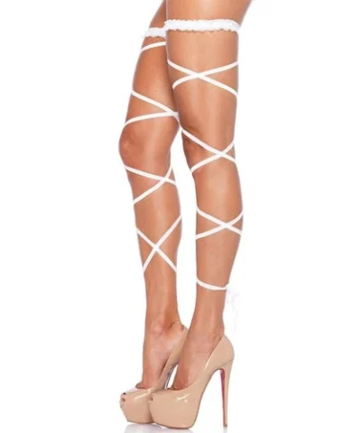 Leg Avenue Yuna Garter Leg Wraps Legging Footless Tights And More