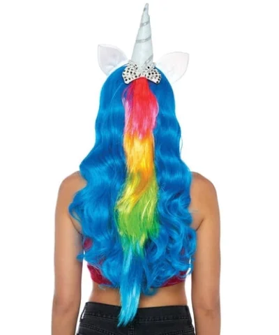 Leg Avenue Magical Unicorn Headband With Rainbow Wig Mane Best Selling Products