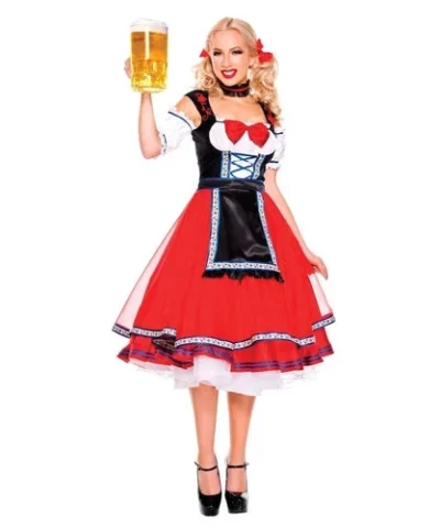 Music Legs Oktoberfest Beer Girl Costume