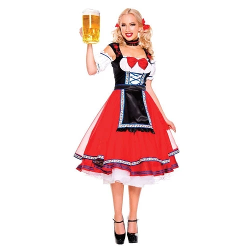 Music Legs Oktoberfest Beer Girl Costume