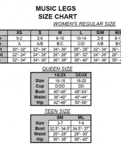 Music Legs Best Selling Products Vintage Glam Hottie Costume