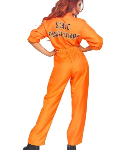 Leg Avenue Ladies Prison Jumpsuit Classic Fun