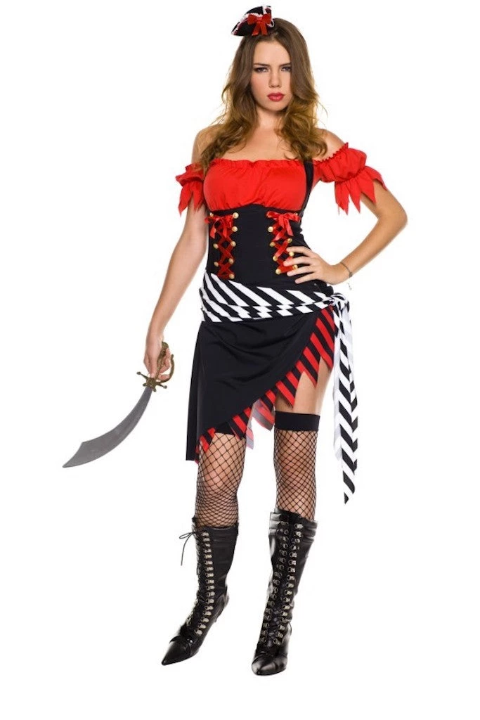 Music Legs Treasure Hunt Pirate Costume