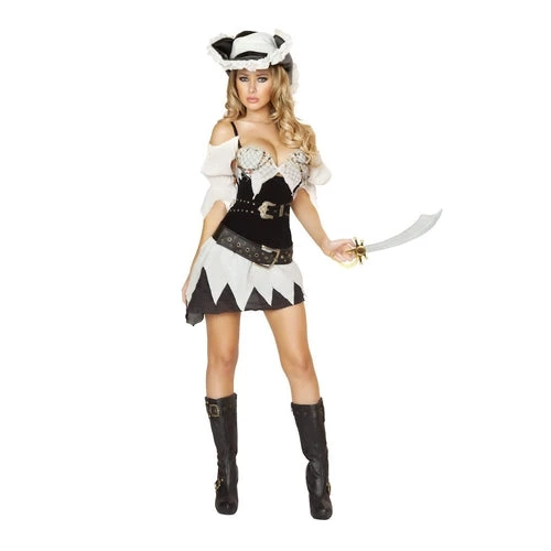 Roma Sexy Shipwrecked Sailor Costume Ladies Pirates