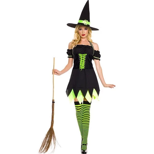 Music Legs Witches Vampire And Devils Holly Dark Witch Costume