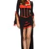 Music Legs Vampire Mistress Womens Costume