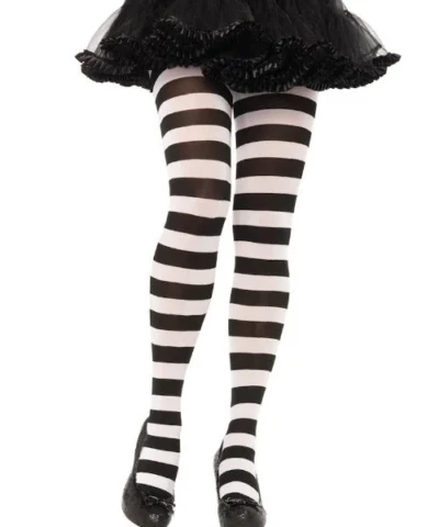 Leg Avenue Sheer Opaque Tights Darby Striped Opaque Tights