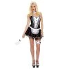 Music Legs Frisky Maid Costume