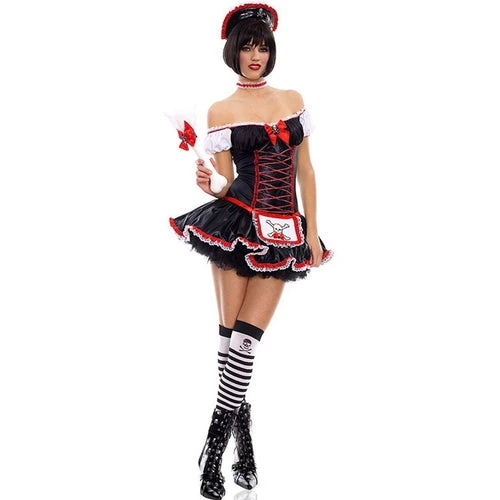 Music Legs Gothic Maid