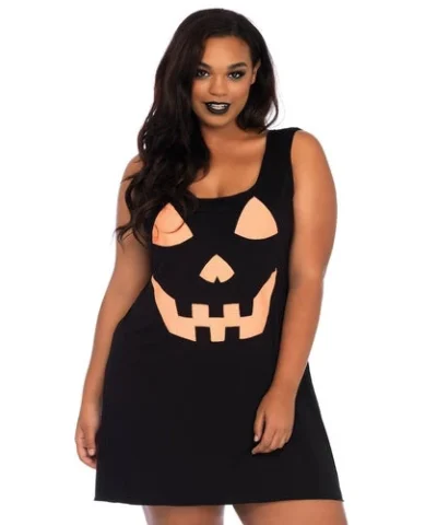 Leg Avenue Spooky Jersey Pumpkin Dress