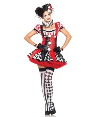 Leg Avenue Circus & Clowns Harlequin Clown Costume