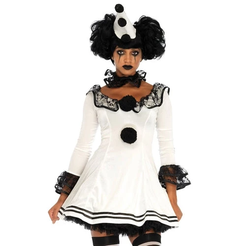 Leg Avenue Circus & Clowns Pierrot Clown Costume