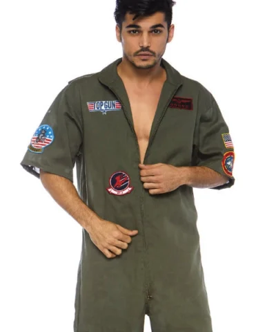 Leg Avenue Top Gun Board Short's Flight Suit