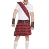 Music Legs Traditional Scottish Man Costume Mens Classic Fun