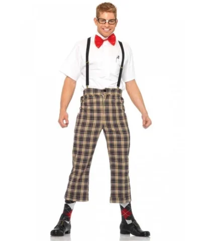 Leg Avenue Men's Nerd Costume Oldies Time Period