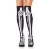 Leg Avenue Halloween And Holiday Hosiery Frankie Skeleton Knee Socks