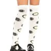 Leg Avenue Halloween And Holiday Hosiery Tick Tock Over The Knee Socks