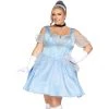 Leg Avenue Plus Glass Slipper Sweetie Costume