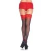 Leg Avenue Sheer And Opaque Thigh Highs Jenn Sheer Lace Top Stockings