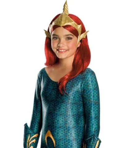 Rubies Kids Aquaman Movie Mera Deluxe Molded Tiara